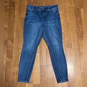 Maurices Dark Blue Skinny Jeans